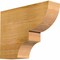 Ekena Millwork Ridgewood Rough Sawn Rafter Tail, Western Red Cedar, 4"W x 12"H x 16"L RFT04X12X16RID00RWR - alternate 1